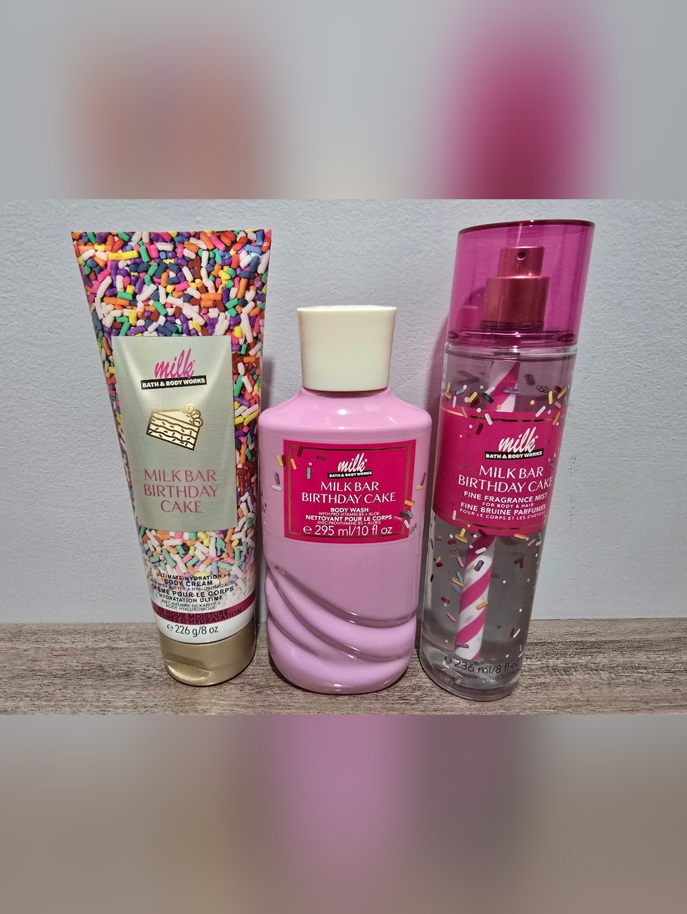 Bath & Body Works - Milk Bar Birthday Cake Set